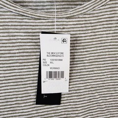 The Men’s Store at Bloomingdale’s Striped Linen Tee Men’s XXL Mermaid Pullover