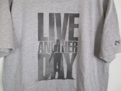 Live Another Day Next Level Apparel Men’s Size L Cotton Short Sleeve T-Shirt
