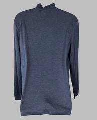 JA John Ashford Long Sleeve Men’s Dark Gray Turtleneck Shirt Medium NWT