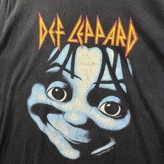Vintage 1992 Def Leppard Tee Shirt XL Suppose A Rock’s Outta The Question Faded
