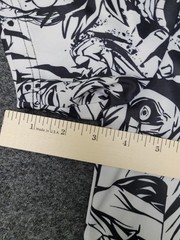 Fresh Prints Of Tokyo Drill Clothing Co. Shirt Mens Small White Black Print Tee