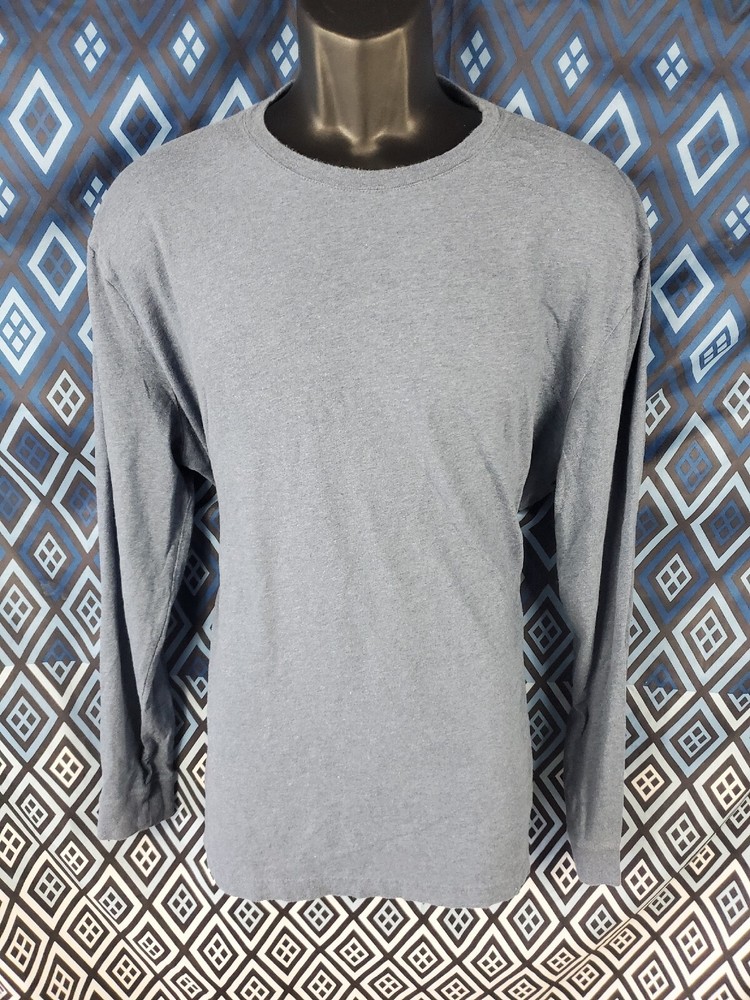 Sonoma Tshirt Blue Longsleeve XL The Everyday Tee Men Chest 48″ Length 26.5″