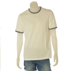 MENS BUGATTI PARICOLLO CONTRASTING EDGES COTTON BLEND T-SHIRT ART. 8350 75091