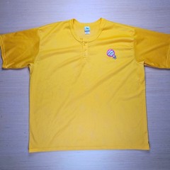 Charm Blow Pop Augusta Sportswear Yellow Mesh Short Sleeve Jersey T-Shirt 3XL