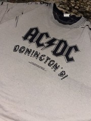 AC/DC Donington 91 Graphic T-Shirt Size 3X