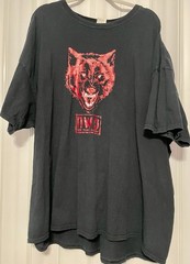 nWo Wolfpack WCW Wrestling Face 2-Sided Mens•4XL TShirt Hey Blue #13 Cotton