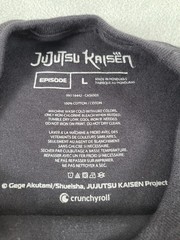 Episode x Jujutsu Kaisen Jujutsu Tech Black T-ShirtMen’s Size Large NWOT