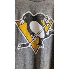 NHL Pittsburgh Penguins T Shirt Size L Sports Hockey Team Fan Casual Workout