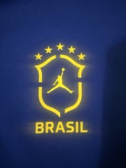 Nike Jordan x Brazil 85 Oversized Crewneck Sweatshirt II5389-417 Mens Used XL