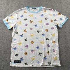 Krew Shirt Adult Large Short Sleeve All Over Print Casual Men’s
