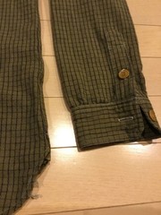 JOHN GLUCKOW WAREHOUSE The Madison Shirt JG17 Size 36 One Wash Dobby Check Men