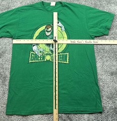 Green Lantern Shirt Mens XL Green DC Comics Originals Superhero Graphic Tee