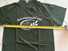 Anti-Trump Four Seasons Total Landscaping Philly T-shirt Make America Rake Again