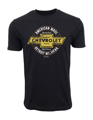 GM CHEVROLET OFFICIAL LICENSED PRODUCT DETROIT MICHIGAN T SHIRT