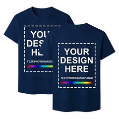 Couple Anniversary Gift Custom Name and Date 100% Cotton T-Shirt