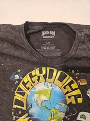 vintage Death Row Records Size LARGE snoop doggy dogg world Short Sleeve ShirtL