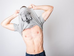 Ask Me About My Wolf Flip T Shirt Cool Design Funny Saying Novelty Graphic