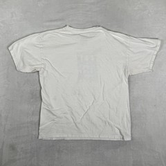 VTG KREW T-Shirt Mens Medium White Original Logo Graphic Streetwear Skate Y2K