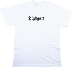 Highgate T-Shirt – Gothic London Souvenir, Horror, Supernatural, Various Colours
