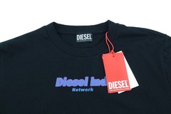 Diesel T-Just-LS-E4 Men’s M Black Long Sleeve Round Neck Shirt MSRP 80