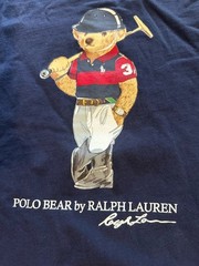 Polo Ralph Lauren Polo Bear Graphic Crew Neck Classic Fit T-Shirt Navy L