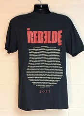 Mexican Pop Group Soy Rebelde Tour T-Shirt Large