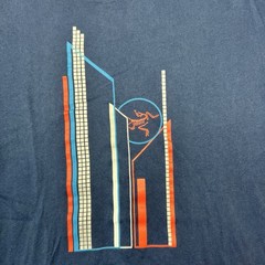 Arc’teryx T-Shirt Men XL Blue Graphic Logo Short Sleeve Cotton