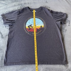 State Of Mine Explore Nevada Short Sleeve Blue Cycling T-Shirt XL