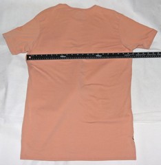 Cuts Split-Hem Men’s Short Sleeve Stretch Crew Neck Tee T Shirt Size Large