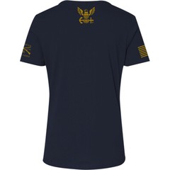 Grunt Style Women’s USN – Est. 1775 Relaxed Fit T-Shirt – Navy