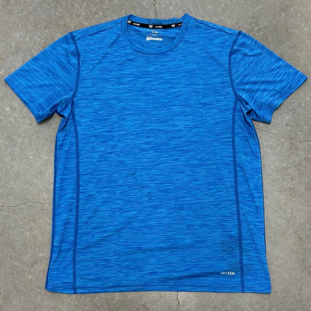 Tek Gear Drytech Blue Gym T Shirt