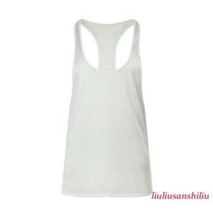 Men Tank Top Oil Shiny Glossy Satin Regular Length Solid Color Four Seasons
