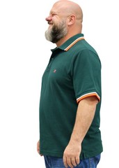men’s short sleeve cotton polo shirt with collar PLUS SIZES from 2xl to 10xl