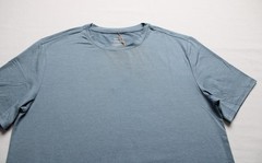 Quince Men’s Flowknit Breeze Performance Tee EH6 Heather Dewstone Blue Small