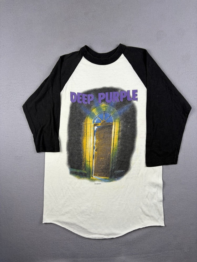 Vintage Deep Purple Band Shirt Size Large The House Of Blue Light Concert 80s