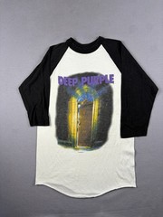 Vintage Deep Purple Band Shirt Size Large The House Of Blue Light Concert 80s