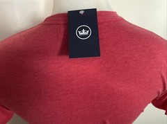 PETER MILLAR NEW MEN’S RED T-SHIRT SIZE S