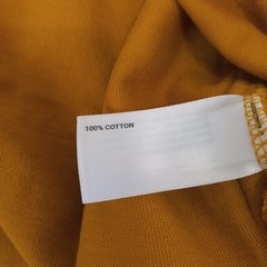 NWT! DULUTH Trading Men’s Yellow Mustard Cotton Short Sleeve Tee Shirt Casual L