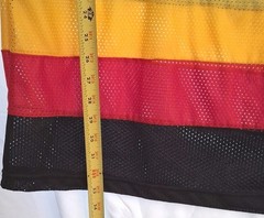 Vintage 1990s GEM Bob Marley Heavy Embroidered Mesh Hockey Jersey