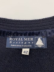 Other brands: Royal Mer Knit Sweater (Thick), Size 42, Acrylic, NVY, Solid Color