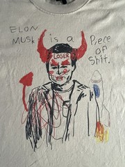 Teddy Fresh “Elon Musk Is a Loser” Limited Edition Men’s Large Streetwear Tee