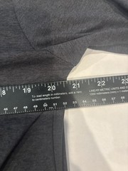 7 DIAMONDS Core Men’s Henley Performance Long Sleeve Gray Shirt – XL