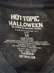 Halloween Curse Of Michael Myers Men’s Medium Black Long Sleeve T-Shirt Horror