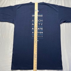 2008 Barack Obama Presidential Campaign T Shirt Mens L One Voice Double Sided