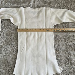 Vintage 50s Bodygard Thermal Waffle Knit Long Sleeve Shirt Small 34-36