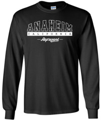 Anaheim California State T-Shirt Long Sleeve Graphic Tees Unisex apparel Design