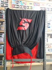 🔥Rare🔥 snap-on tools Costume Adult Full Length Hero Cape Black / Red – T6#1