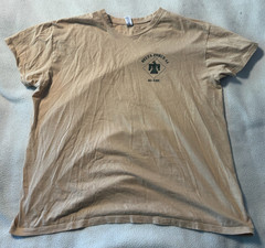 DELTA FORCE 80 EME BROWN 2XL XXL SHIRT SOL’S REGENT TAN 45TH DIVISION PROVENCE