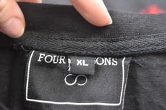 Four Seasons Shirt Mens XL Black Self Love Is Underrated Graphic Tee T-Shirt