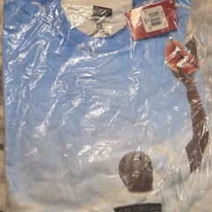 NIKE AIR JORDAN JUMPMAN FLIGHT SHIRT ALL OVER PRINT BLUE RARE 108974 100 3XL